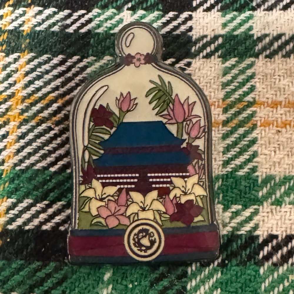 Disney Loungefly Princess Mulan Castle Terrarium Pin